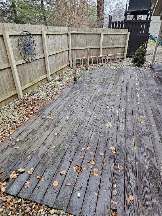 Junk Task Force 1 Trailer outside in snow