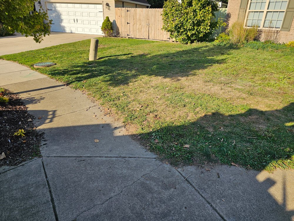 Junk Task Force 1 Trailer in driveway